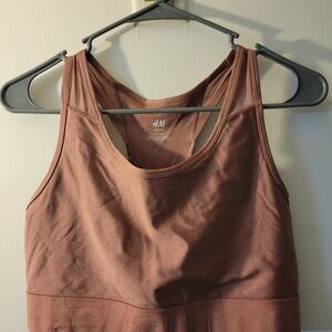 H&M Women's Dusty Rose Sports Bra